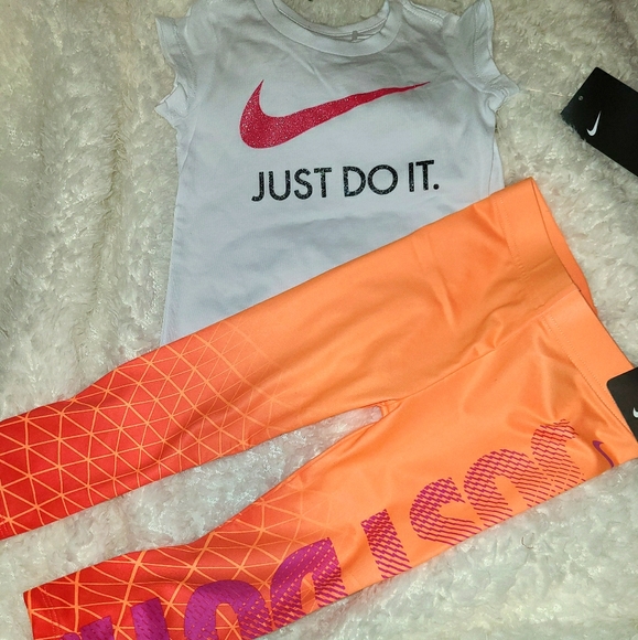 Nike Other - Nwt nike top leggings girls 2 2t new